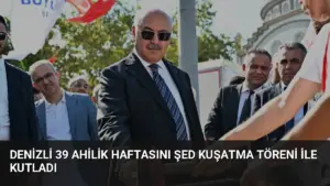 Denizli 39 Ahilik Haftasını Şed Kuşatma Töreni ile Kutladı