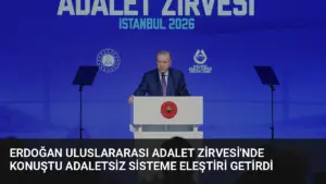 Erdoğan Uluslararası Adalet Zirvesi'nde Konuştu Adaletsiz Sisteme Eleştiri Getirdi