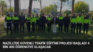 Nazilli’de Güvenli Trafik Eğitimi Projesi Başladı 4 Bin 400 Öğrenciye Ulaşacak