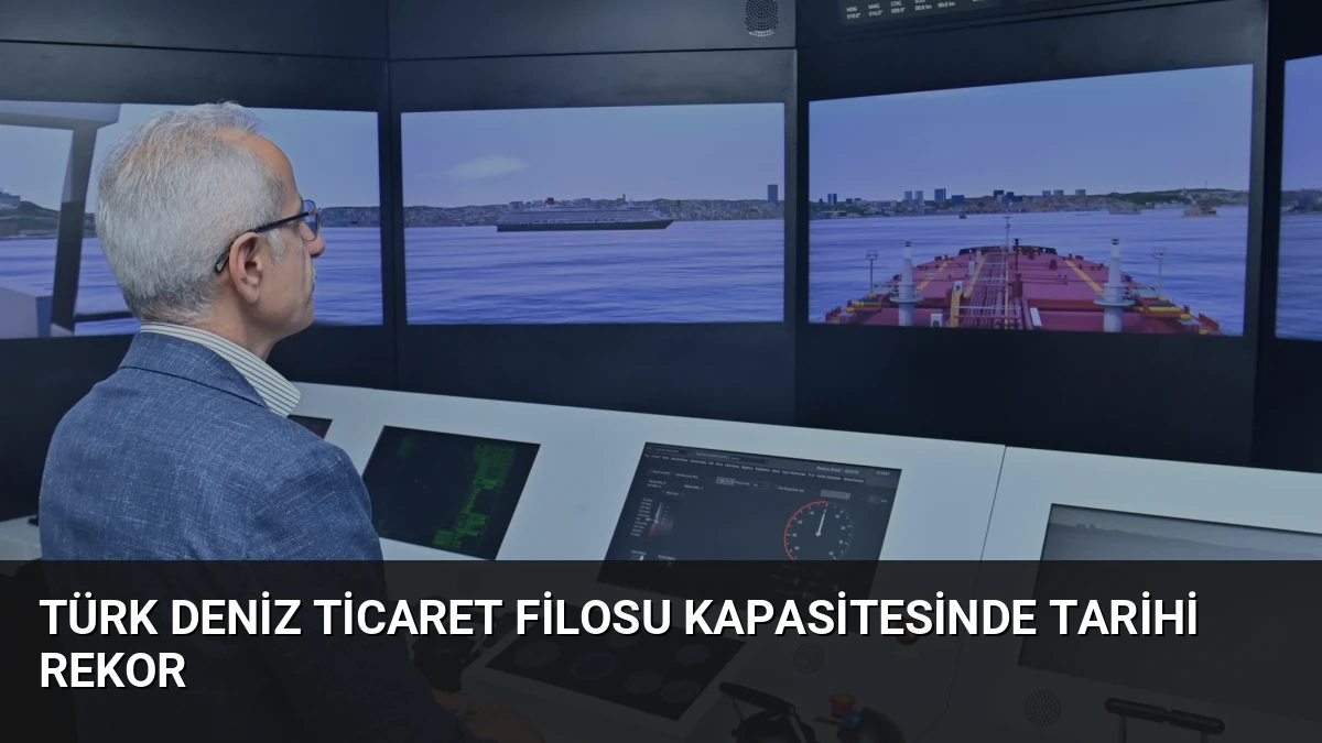 Türk Deniz Ticaret Filosu Kapasitesinde Tarihi Rekor