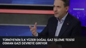 Türkiye'nin İlk Yüzer Doğal Gaz İşleme Tesisi Osman Gazi Devreye Giriyor
