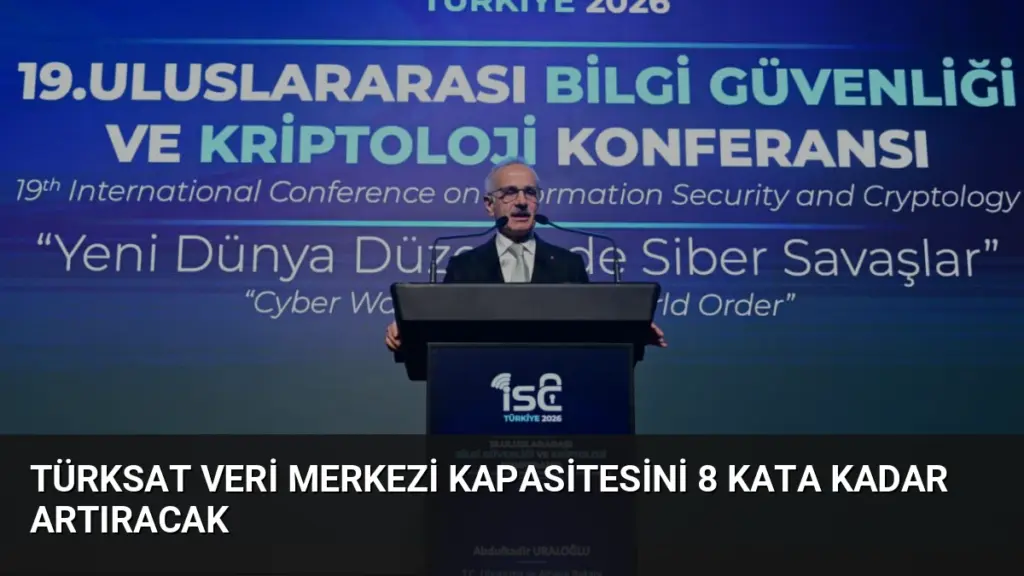 TÜRKSAT Veri Merkezi Kapasitesini 8 Kata Kadar Artıracak